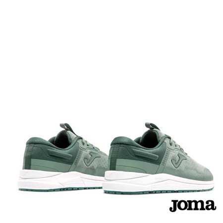 zapatillas barefoot hombre verdes joma talon trasero