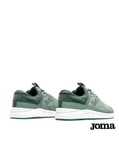 zapatillas barefoot hombre verdes joma talon trasero