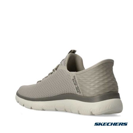 zapatillas skechers slip ins hombre talon facil calce
