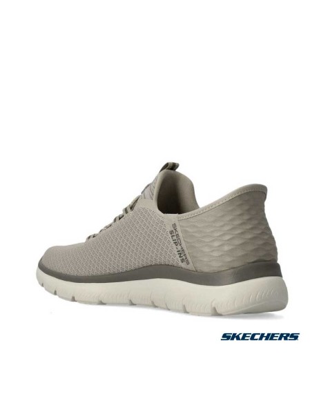 zapatillas skechers slip ins hombre talon facil calce