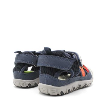 sandalias deportivas nino azul marino velcro tobillo