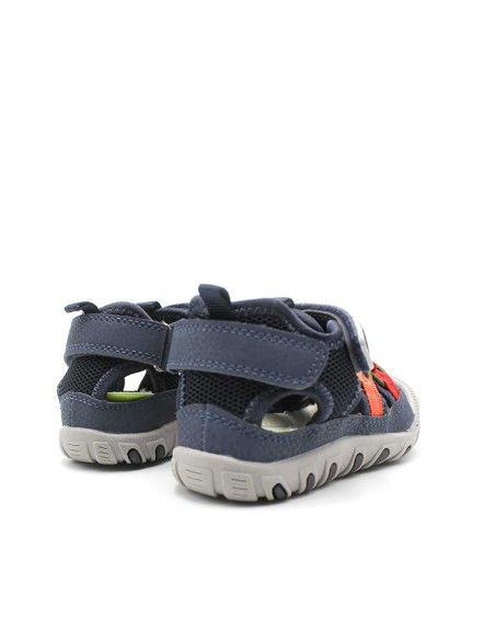 sandalias deportivas nino azul marino velcro tobillo