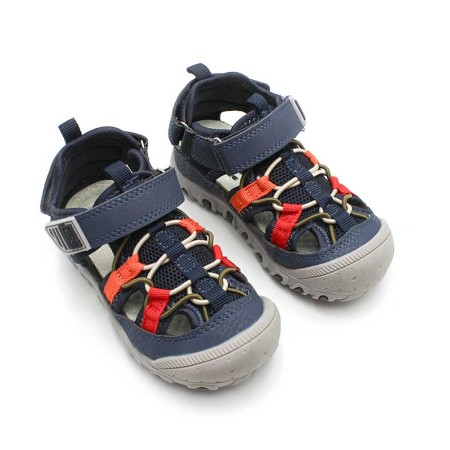 sandalias sport niño azul marino verano