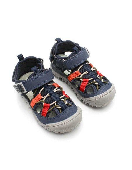 sandalias sport niño azul marino verano
