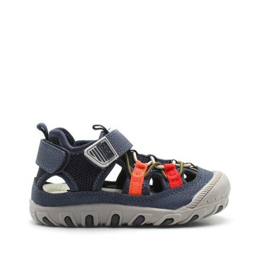 sandalias outdoor nino azul marino puntera reforzada