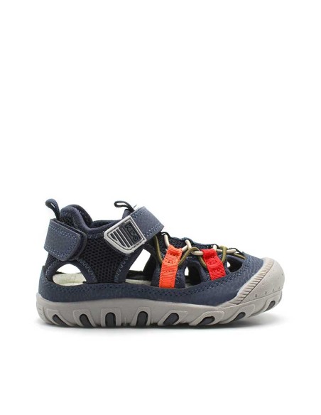 sandalias outdoor nino azul marino puntera reforzada