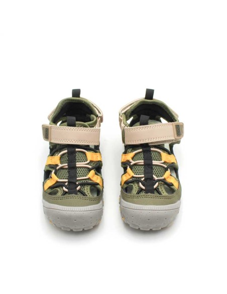 sandalias sport niño verdes verano