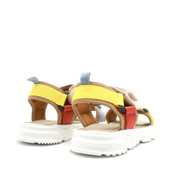 sandalias nino velcro ajustable trasera