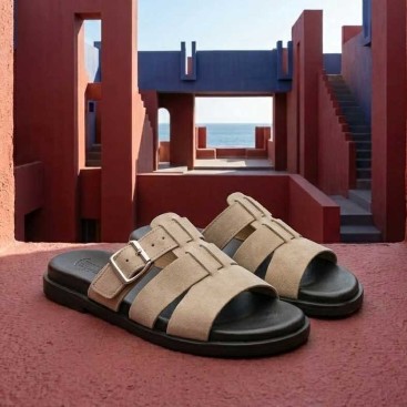 sandalia mujer moda taupe Pura Vida 206