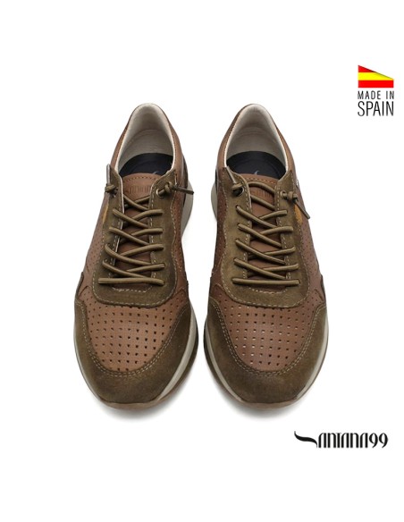 zapatillas vestir piel hombre cuero