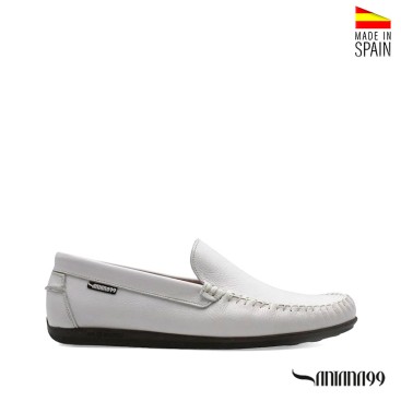 mocasines blancos para hombre