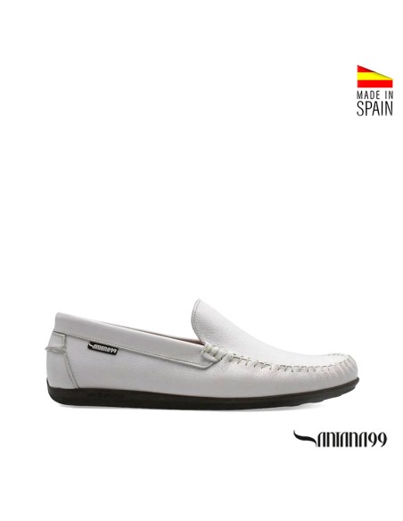 mocasines blancos para hombre