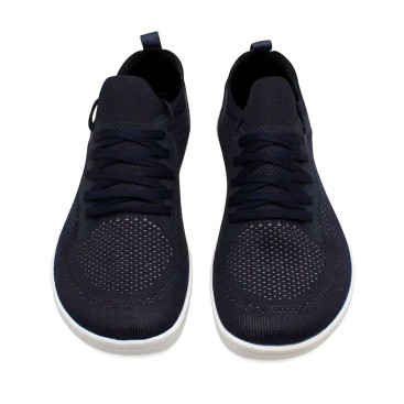 Zapatillas barefoot verano azul marino vista frontal
