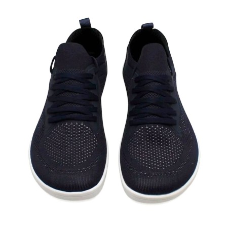 Zapatillas barefoot verano azul marino vista frontal