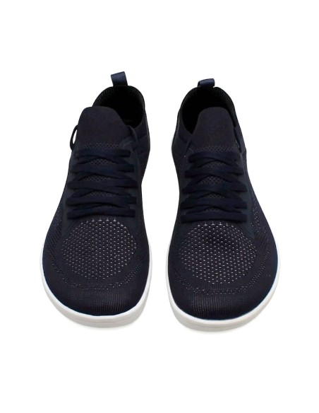 Zapatillas barefoot verano azul marino vista frontal