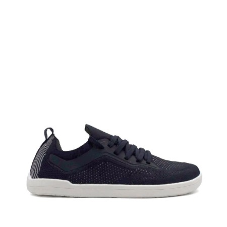 Zapatillas de verano barefoot azul marino unisex vista lateral