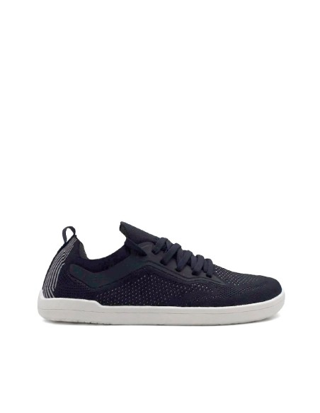 Zapatillas de verano barefoot azul marino unisex vista lateral