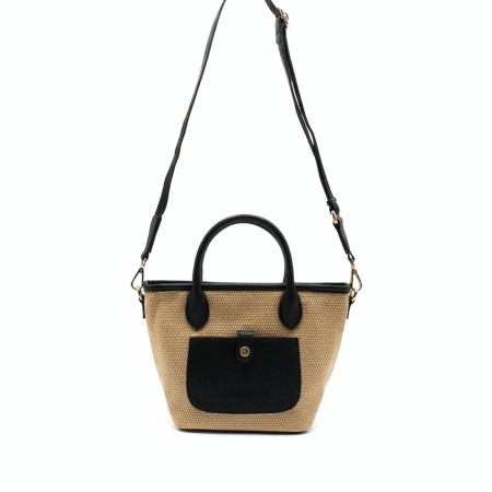 Bolso mini capazo negro