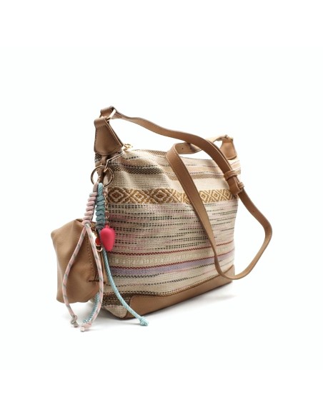 bolso boho mujer con colgante