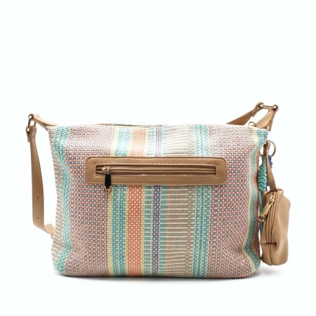 bolso mujer tejido colores pastel