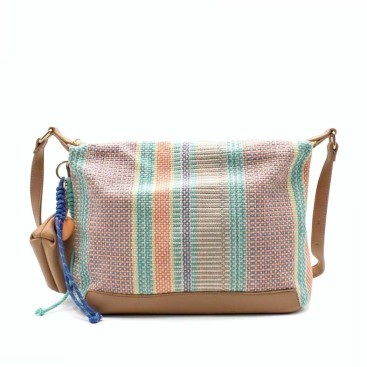 bolso bandolera multicolor mujer verano