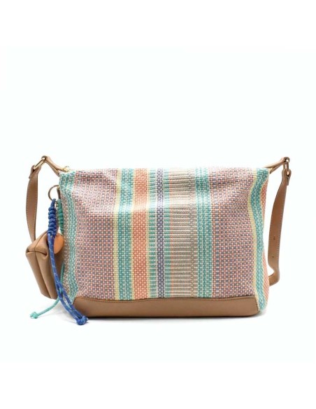 bolso bandolera multicolor mujer verano