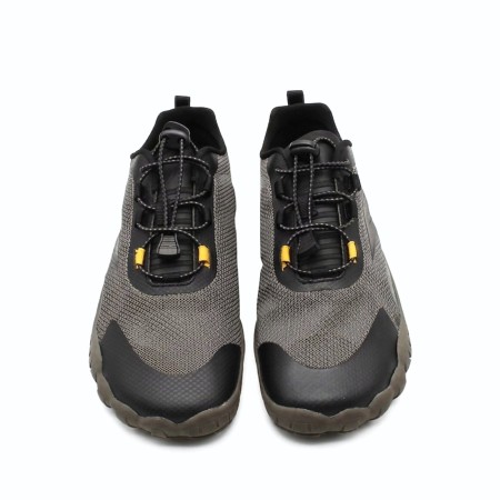 Zapatillas barefoot Hi-Tec gris negro vista frontal