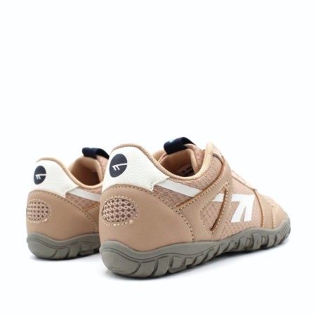 Hi-Tec Court nude zapatilla barefoot parte trasera