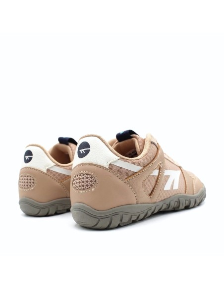 Hi-Tec Court nude zapatilla barefoot parte trasera