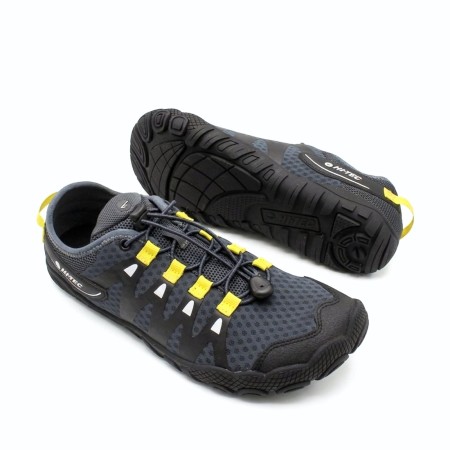 zapatillas barefoot hi-tec abyss hombre suela flexible de goma alta adherencia