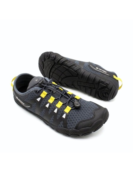zapatillas barefoot hi-tec abyss hombre suela flexible de goma alta adherencia