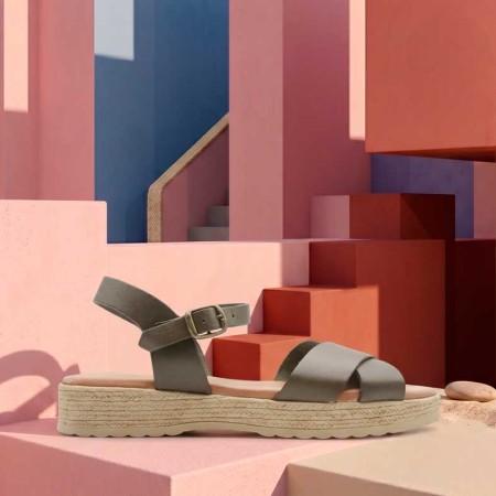 Sandalia Costa Rica verde