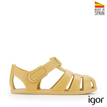 Cangrejera barefoot mostaza Igor