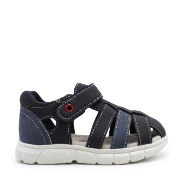 sandalias niño azul marino vaquero suela eva ligera