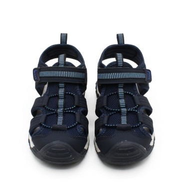 sandalias niño verano azul marino frontal