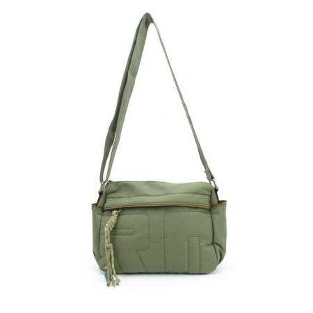 Bolso bandolera RO verde acolchado