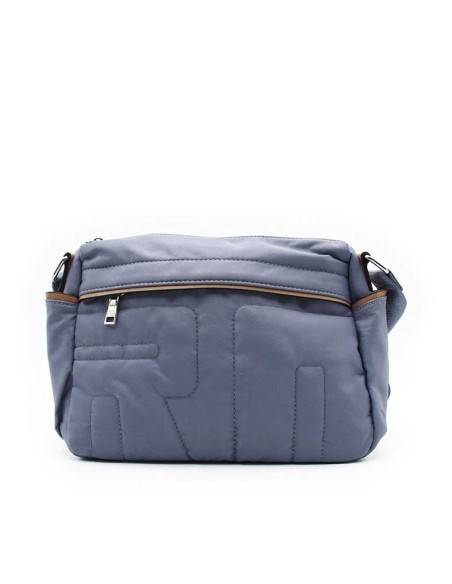 bolso mujer azul lateral con asa ajustable