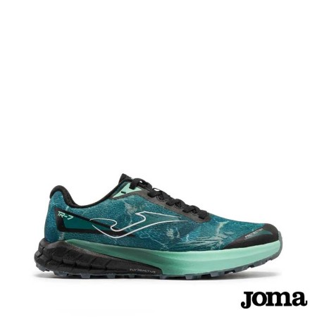 zapatillas trail hombre joma tr-7 azul vista lateral