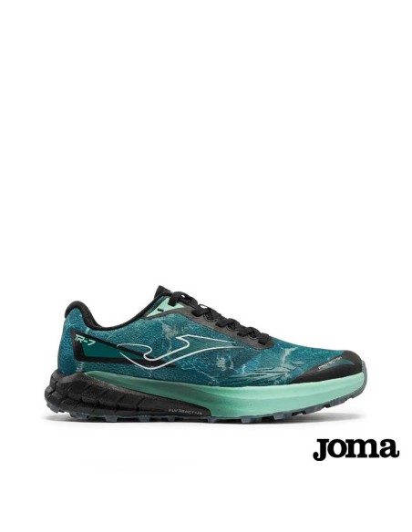 zapatillas trail hombre joma tr-7 azul vista lateral