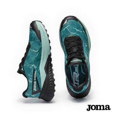 zapatillas trail joma tr-8 petroleo vista superior