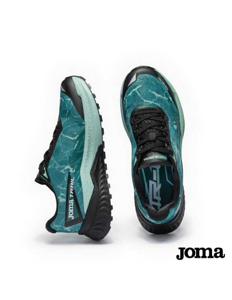 zapatillas trail joma tr-8 petroleo vista superior