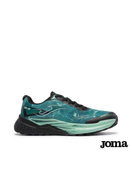 zapatillas trail running hombre joma tr-8 azul vista lateral