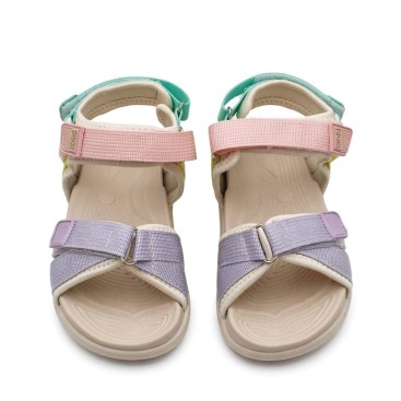 sandalias niña velcro ajuste triple