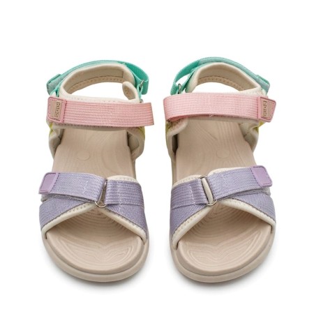 sandalias niña velcro ajuste triple