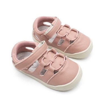 sandalia respetuosa rosa suela flexible