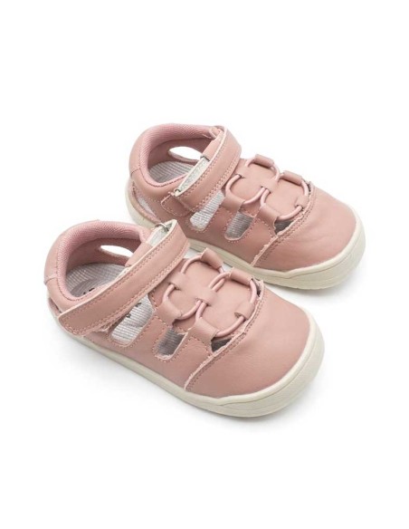 sandalia respetuosa rosa suela flexible