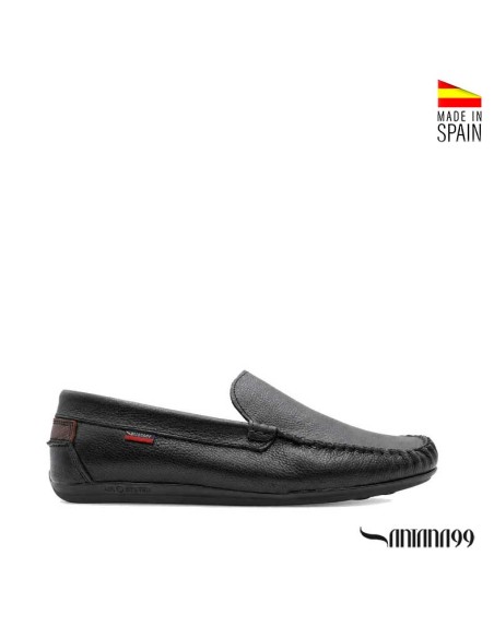 mocasines kiowa hombre negros piel
