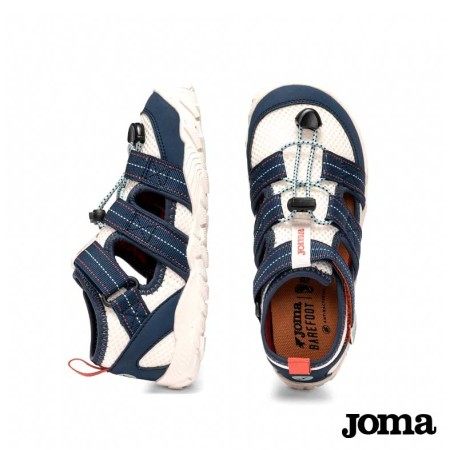 sandalia barefoot niño azul marino joma