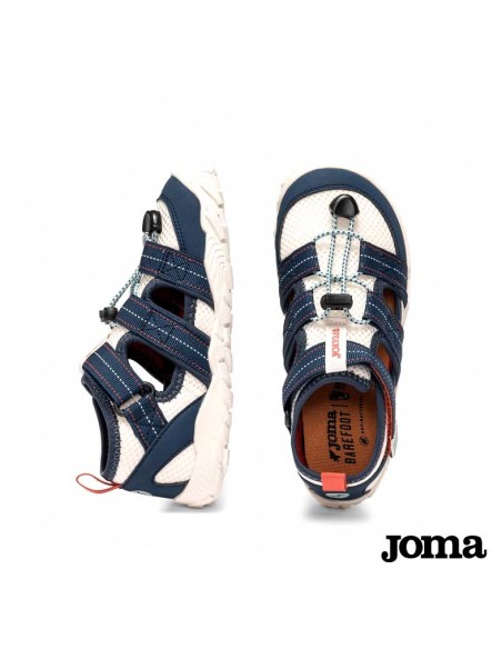 sandalia barefoot niño azul marino joma