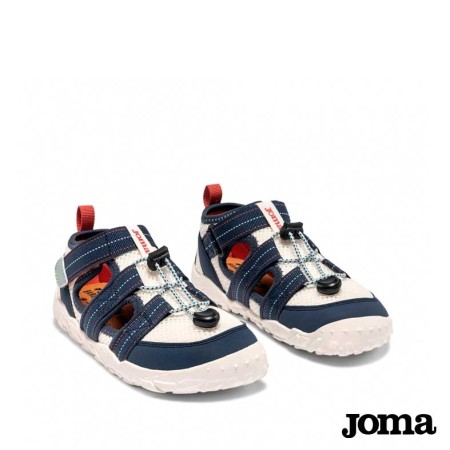 sandalia deportiva niño velcro y cordon elastico